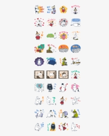 Moomin Intense Stickers Line Sticker Gif & Png Pack, Transparent Png, Free Download