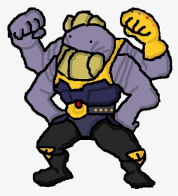 Machamp Black And White, HD Png Download, Free Download