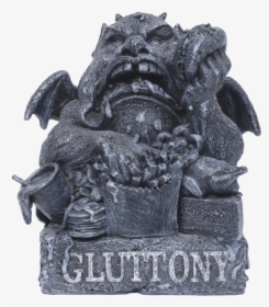 Gargoyle Gluttony Statue - Gluttony Gargoyle, HD Png Download, Free Download