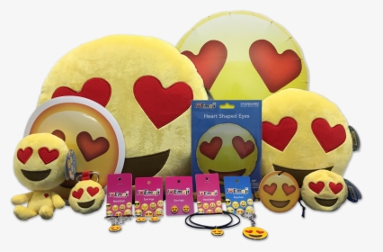 Emoji Yellow Heart Eyes Bundle - Heart, HD Png Download, Free Download