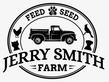 Jerry Smith Logo Feed Seed - Pickup Truck, HD Png Download, Free Download