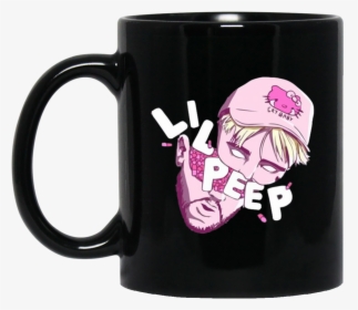 Lil Peep Mug Cry Baby Kitty Cut Head - Coffee Cup, HD Png Download, Free Download