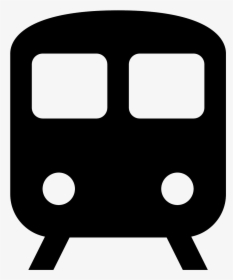 The Icon Shows A Train Or Subway That Is Seen Head, HD Png Download, Free Download