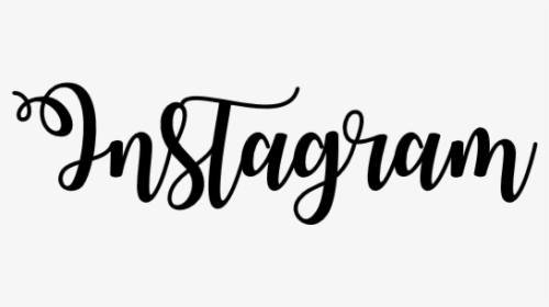 Instagram - Calligraphy, HD Png Download, Free Download