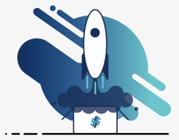 1177tech Launch Event Rocket Flat Design Launch Rocket, HD Png Download, Free Download