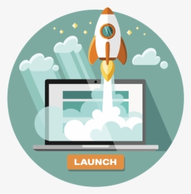 Launching A Website - Launching Website Graphic, HD Png Download, Free Download