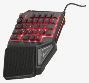 Gxt 888 Assa One Handed Gaming Keyboard - Trust Gxt Keyboard And Mouse, HD Png Download, Free Download