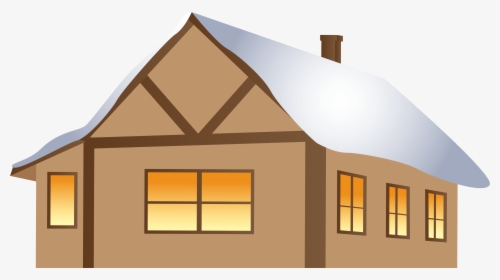 Winter Brown House Png Clipart Image - House Clipart Images Png, Transparent Png, Free Download