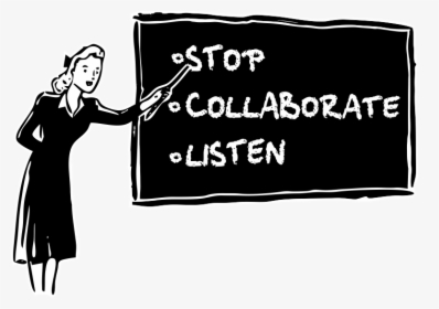 Stop Collaborate Listen, HD Png Download, Free Download