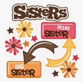 Sister Svg - Sisters - Clip Art, HD Png Download, Free Download