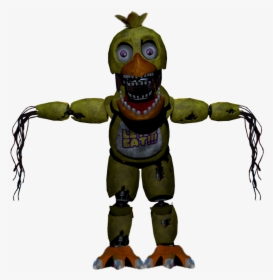 Withered Chica , Png Download - Fnaf 2 Withered Chica Full Body, Transparent Png, Free Download