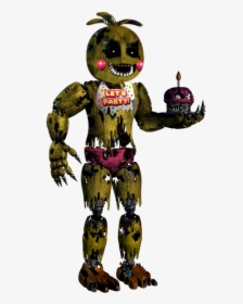 Nightmare Toy Chica - Five Nights At Freddy's Nightmare Toy Chica, HD Png Download, Free Download