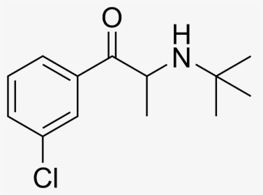 Bupropion Chemical Structure - 3 Bromo 5 Chlorobenzoic Acid, HD Png Download, Free Download