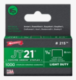 Arrow Jt21 5/16 Staples - Arrow Staple Gun Light Duty, HD Png Download, Free Download