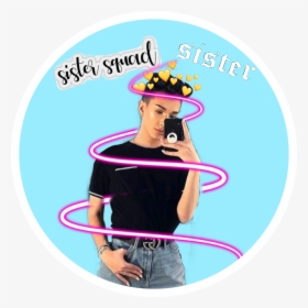 Sisters Go Follow Me On Tik Tok My Name Is @officialpot - James Charles Png, Transparent Png, Free Download