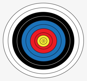 Archery Games Olympics Target Aim Target P - Target Archery, HD Png Download, Free Download