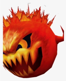 Tripletriad-fire - Final Fantasy Jack O Lantern, HD Png Download, Free Download