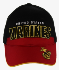 34905 - U - S - Marines Cap Ega Logo Sandwich Bill - Baseball Cap, HD Png Download, Free Download