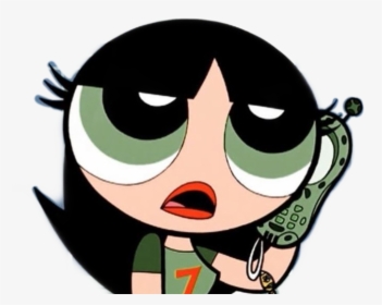 #ppg #powerpuff #buttercup #aesthetic #greenaesthetic - Powerpuff Girls Aesthetic Buttercup, HD Png Download, Free Download