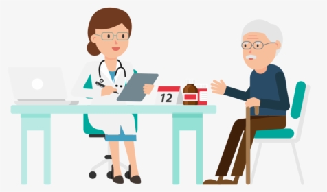 Doctor And Patient Png, Transparent Png, Free Download