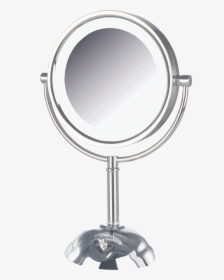 Polished Chrome - Jerdon 8x Led-lighted Vanity Mirror Hl8808, HD Png Download, Free Download