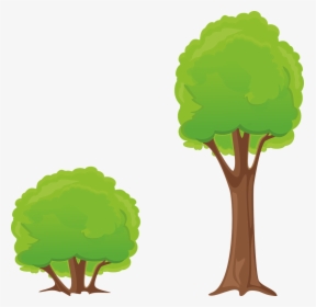 Tree And Bush Clipart, HD Png Download, Free Download