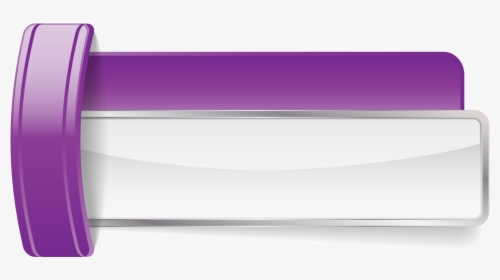 Web Banner Clip Art - Transparent Background Purple Banner Png, Png Download, Free Download