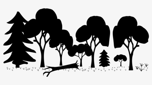 Transparent Peaceful Protest Clipart - Forest Silhouette, HD Png Download, Free Download
