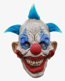 Scary Clown Mask Halloween - Clown Mask, HD Png Download, Free Download