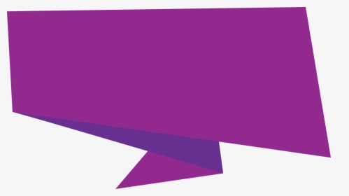 Lilac - Origami Violet Banner, HD Png Download, Free Download