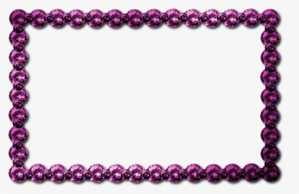 Download Pink Jewel Border Png Clipart Clip Art Purple - Cherry Border Clip Art, Transparent Png, Free Download