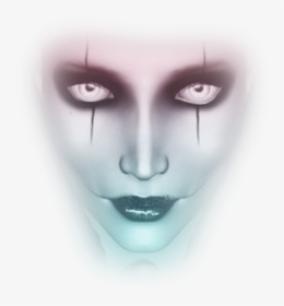 #face #scary #mask #gradient - Close-up, HD Png Download, Free Download