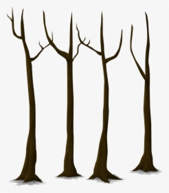 Transparent Fall Trees Clipart - Tree Trunk Vector Png, Png Download, Free Download