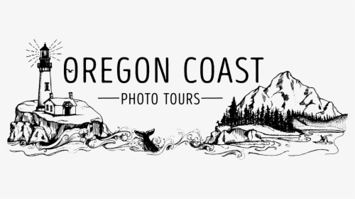 Oregon Coast Photo Tours Logo - Oregon Coastline Art, HD Png Download, Free Download