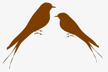 Love Birds Png 12, Buy Clip Art - Bird Silhouette, Transparent Png, Free Download