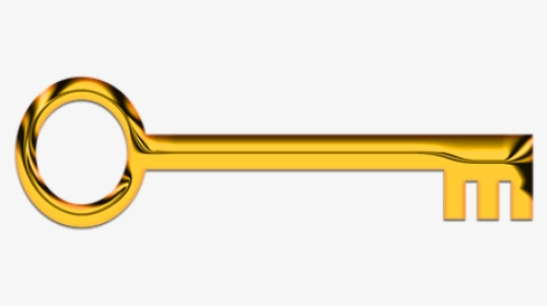 Key, Gold, Golden, Golden Key, Png, Isolated - Circle, Transparent Png, Free Download