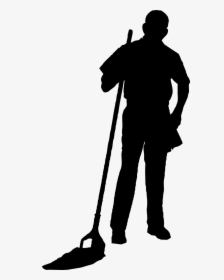 Cleaning Mop Clip Art - Man Cleaning Png, Transparent Png, Free Download