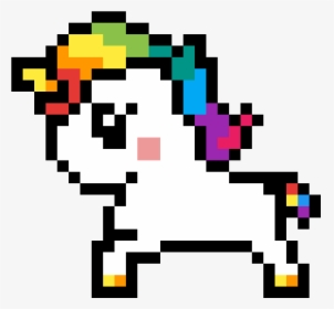 Excel Unicorn Pixel Art, HD Png Download - kindpng