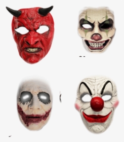 #mask #dressup #costume #makeup #scary #horror #halloween - Face Mask, HD Png Download, Free Download