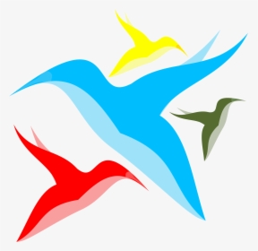 Bird Vectors Clip Arts - Bird Backgrounds For Ppt, HD Png Download, Free Download