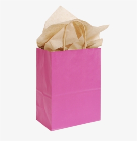 Paper Bag Pink Tissue Paper, HD Png Download, Free Download