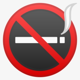 No Smoking Icon - Traffic Sign, HD Png Download, Free Download