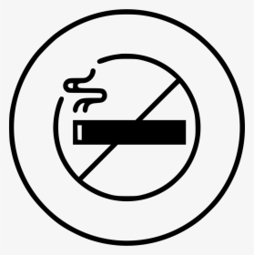 No Smoking Tobacco Forbidden Ban Cigarette Sign Png - Types Of Rtos Kernel, Transparent Png, Free Download