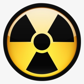 Clip Art Nuclear Waste Symbol - Nuclear Logo Black And White, HD Png Download, Free Download