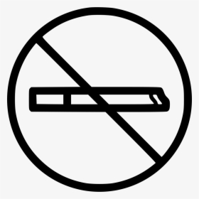 No Smoking Sign - Svg No Smoking Icon, HD Png Download, Free Download