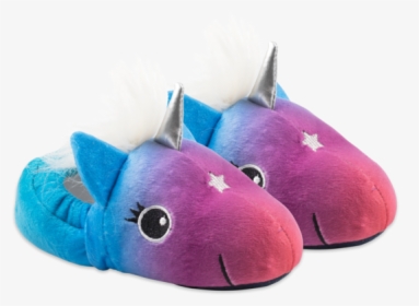 Kids Unicorn Slippers - Stuffed Toy, HD Png Download, Free Download