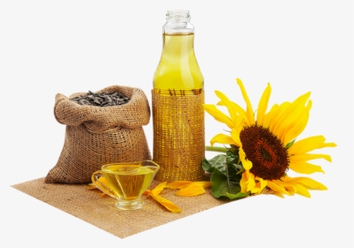 Sunflower Oil With Herbs Png Image - Sunflower Oil Png, Transparent Png, Free Download