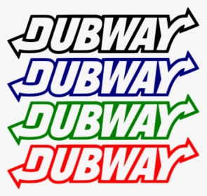 Dubway Single Color Decal, HD Png Download, Free Download