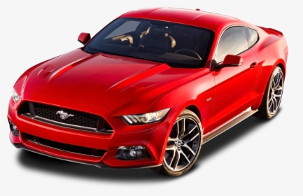 Ford Mustang Red Car Png Image - Ford Mustang Red Car, Transparent Png, Free Download