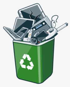 Piles Of Garbage Png - Recycling Electronics, Transparent Png, Free Download